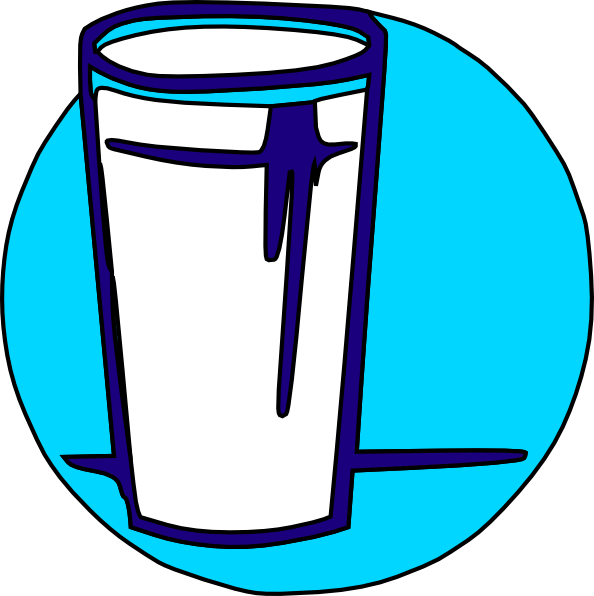 clipart of a glass of milk - photo #45