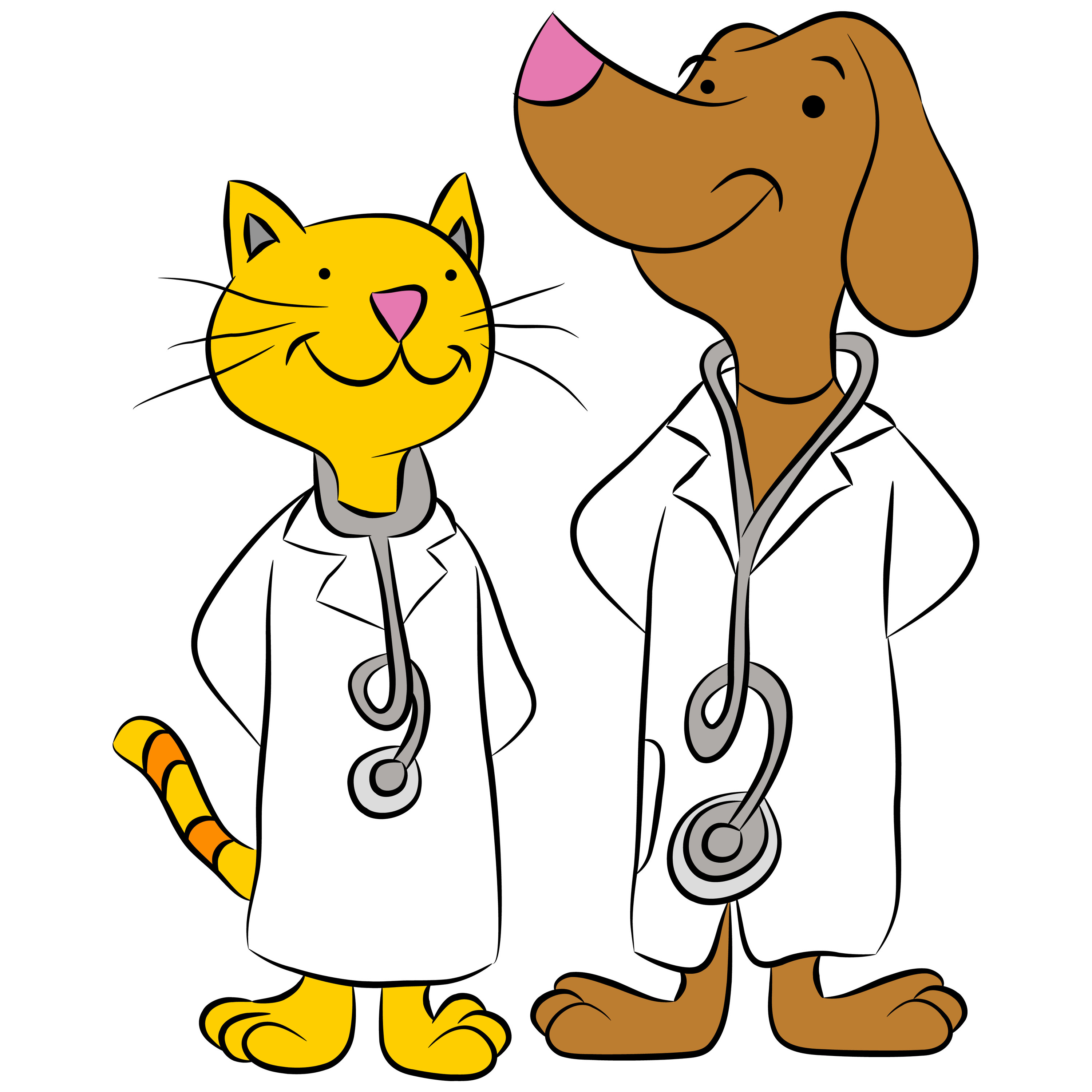 free clip art cats and dogs - photo #27