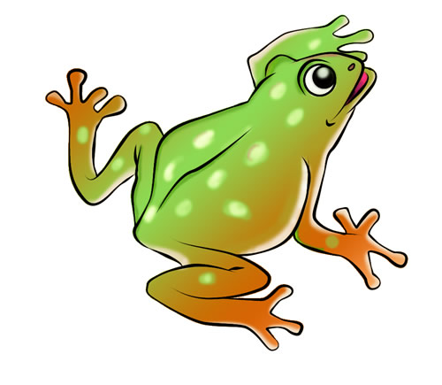 Pix For  Frogs Clipart