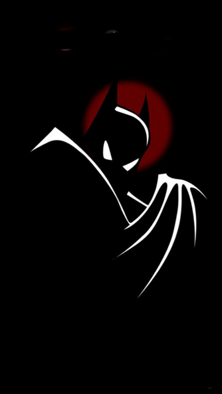 Xiaomi Redmi 2 Wallpaper: Batman Silhouette Mobile Android Wallpapers