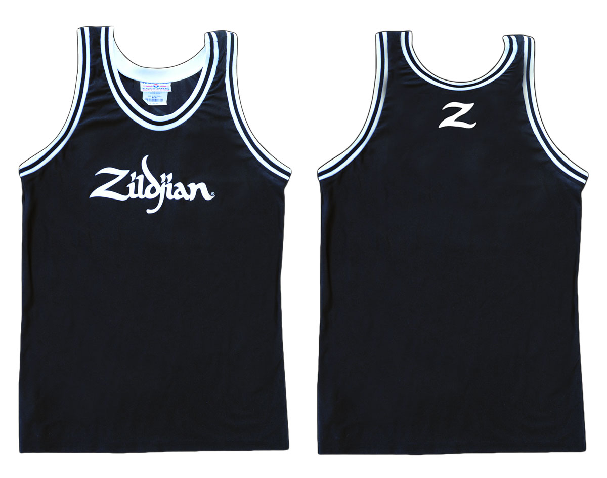 Zildjian Cymbals Basketball Jersey Tank Top - M, L, XL, XXL, XXXL