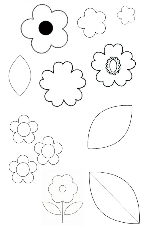 flowers and leaves | Craft | Clipart library