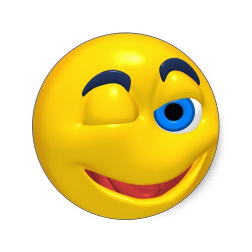 Winky Face Emoji Meme Clip Art Library