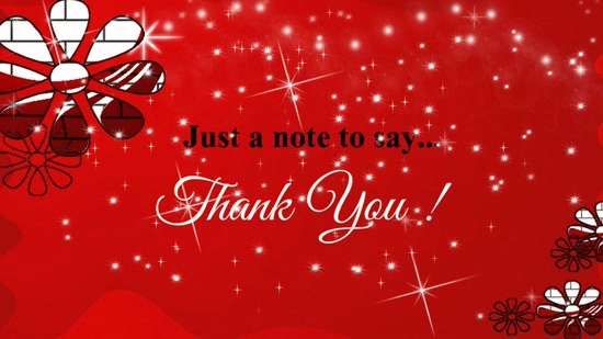 Animated Thank You Ecard! Free For Everyone eCards, Greeting Cards 