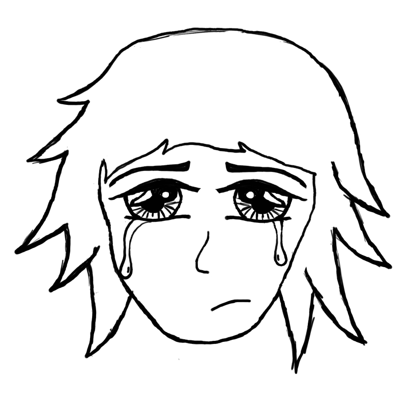 Crying Face Clip Art 