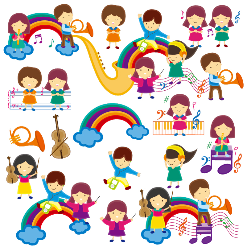 rights of a child clipart vector