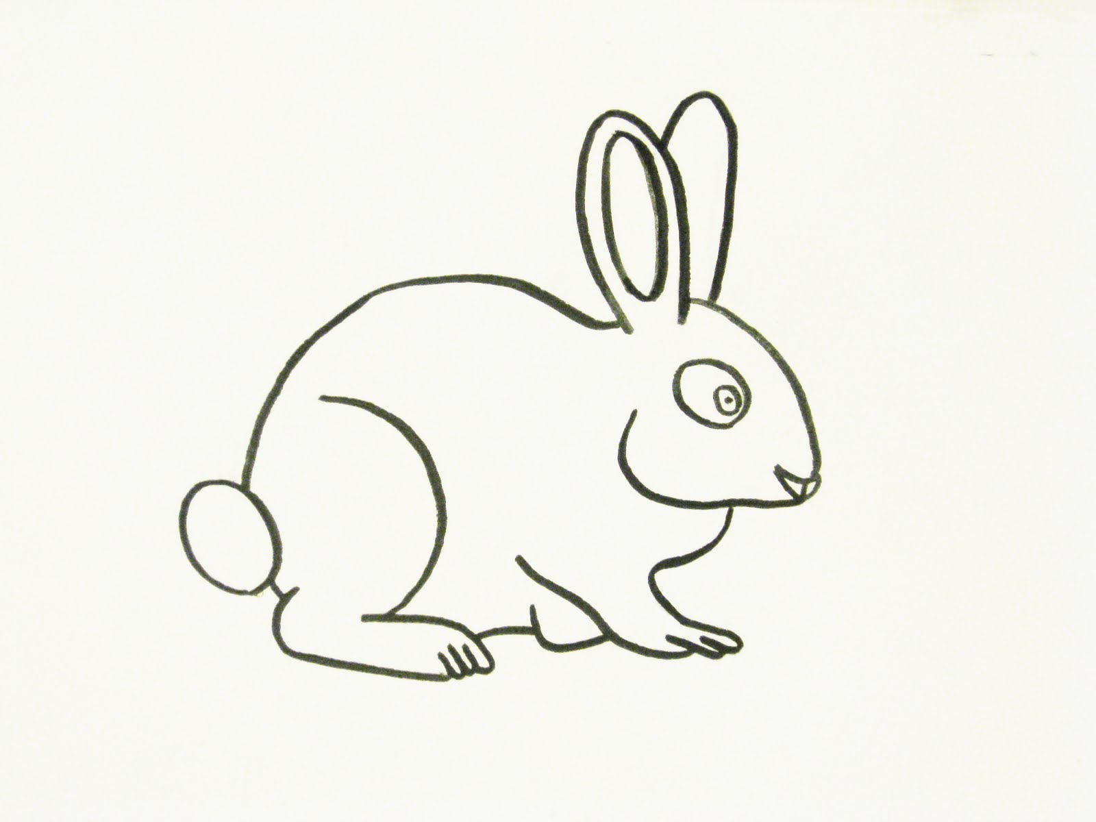 Free Rabbit Cartoon Outline, Download Free Rabbit Cartoon Outline png  images, Free ClipArts on Clipart Library