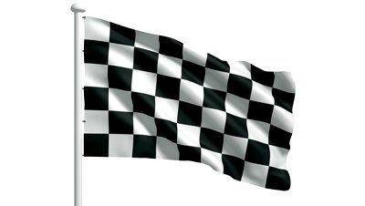 3d Animation Of Checkered Flag Stock Footage Video 512923 