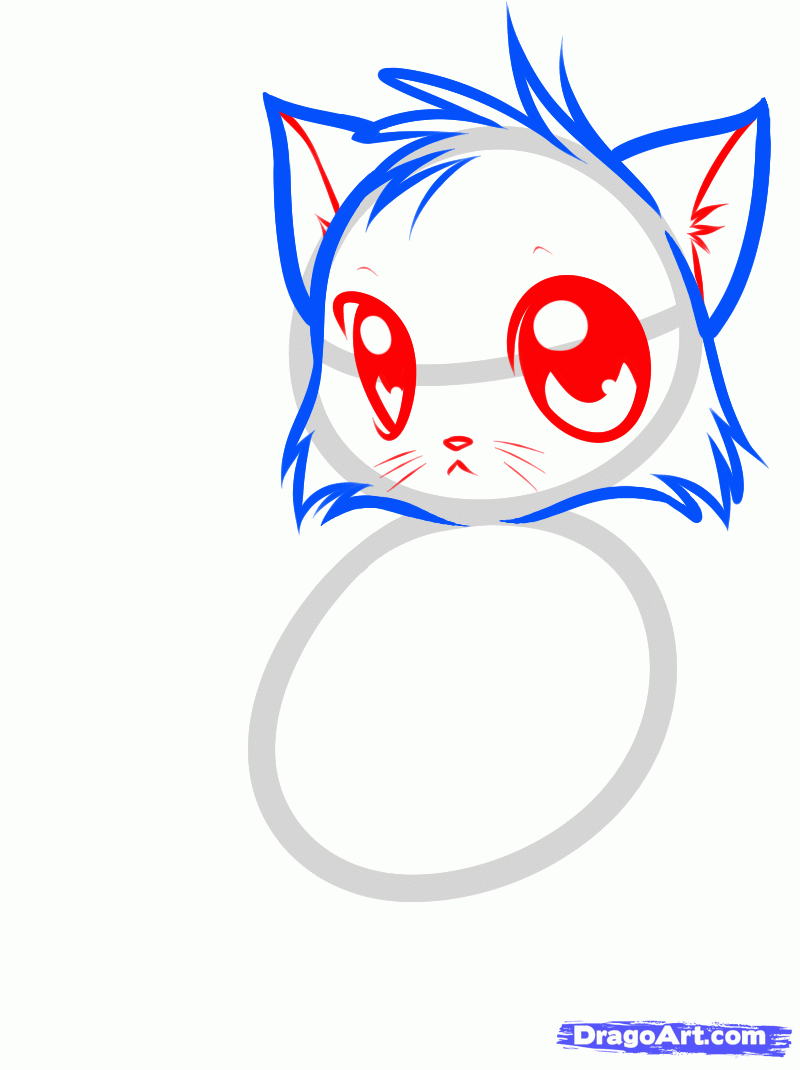 anime animal eyes drawing - Clip Art Library