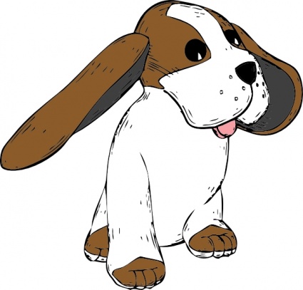 Big Earred Dog clip art - Download free Other vectors