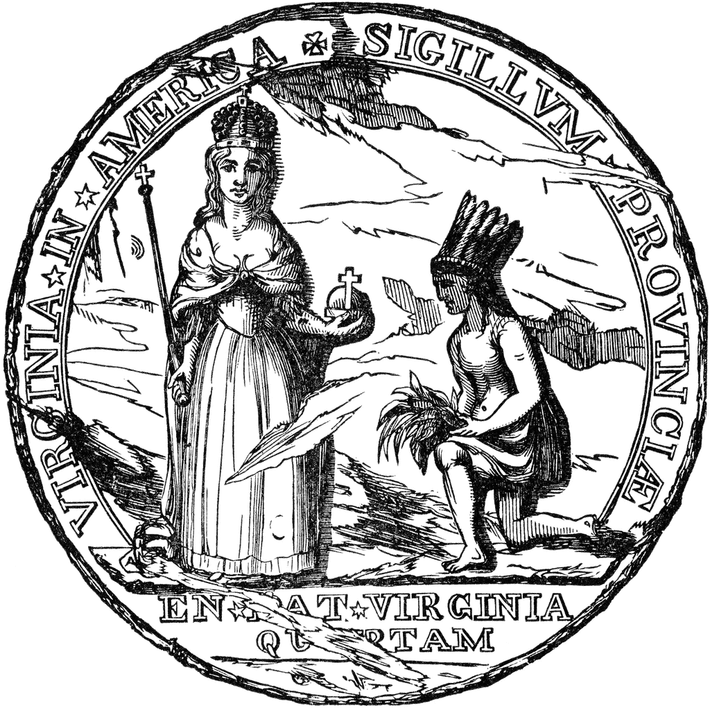Colonial Seal of Virginia | ClipArt ETC