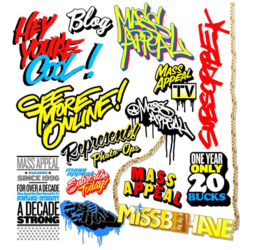 New York Graffiti Letters Clip Art Library