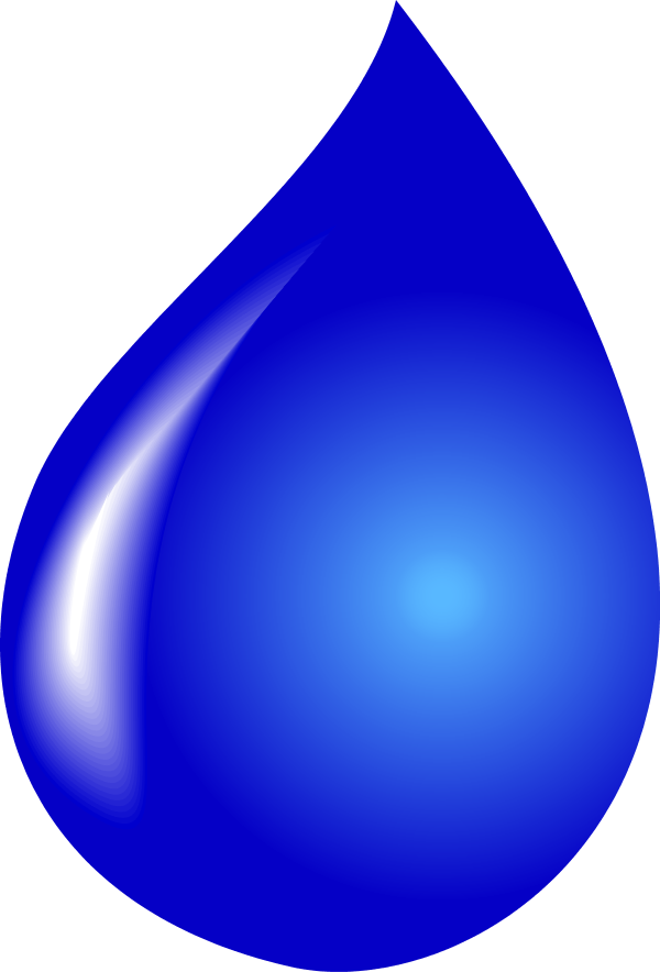 water drop - vector Clip Art