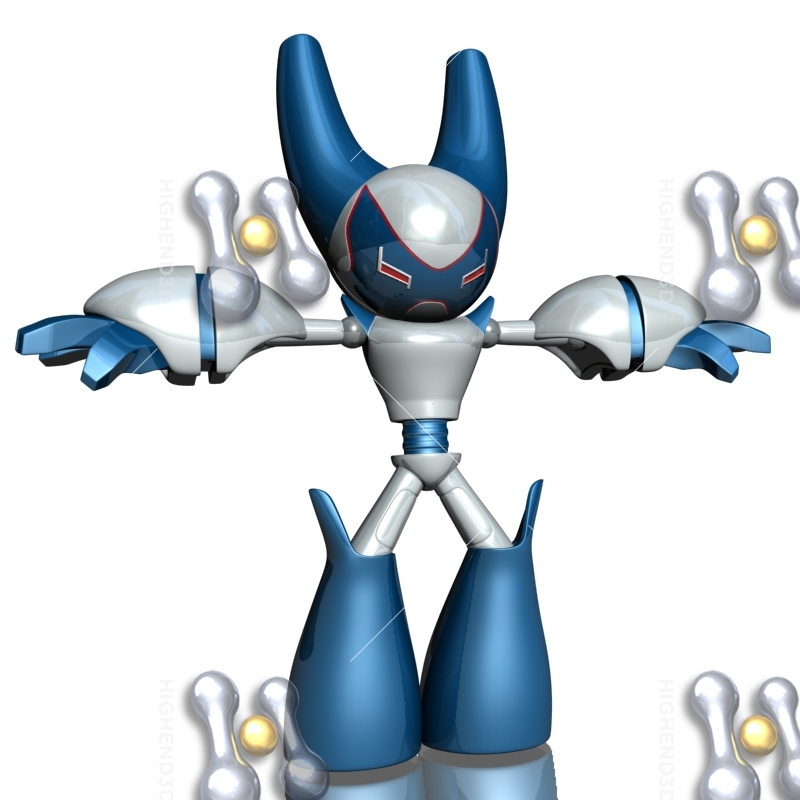 robot boy action figure