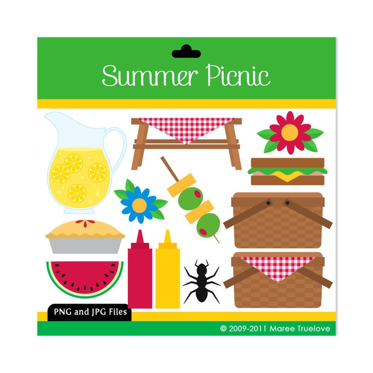 Clip Arts Related To : family picnic clipart. 