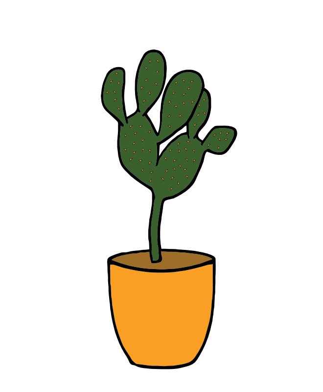 Clipart - Cactus - Plants 001