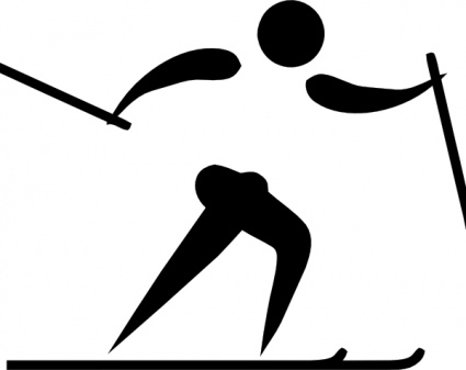 Olympic Sports Cross Country Skiing Pictogram clip art - Download 