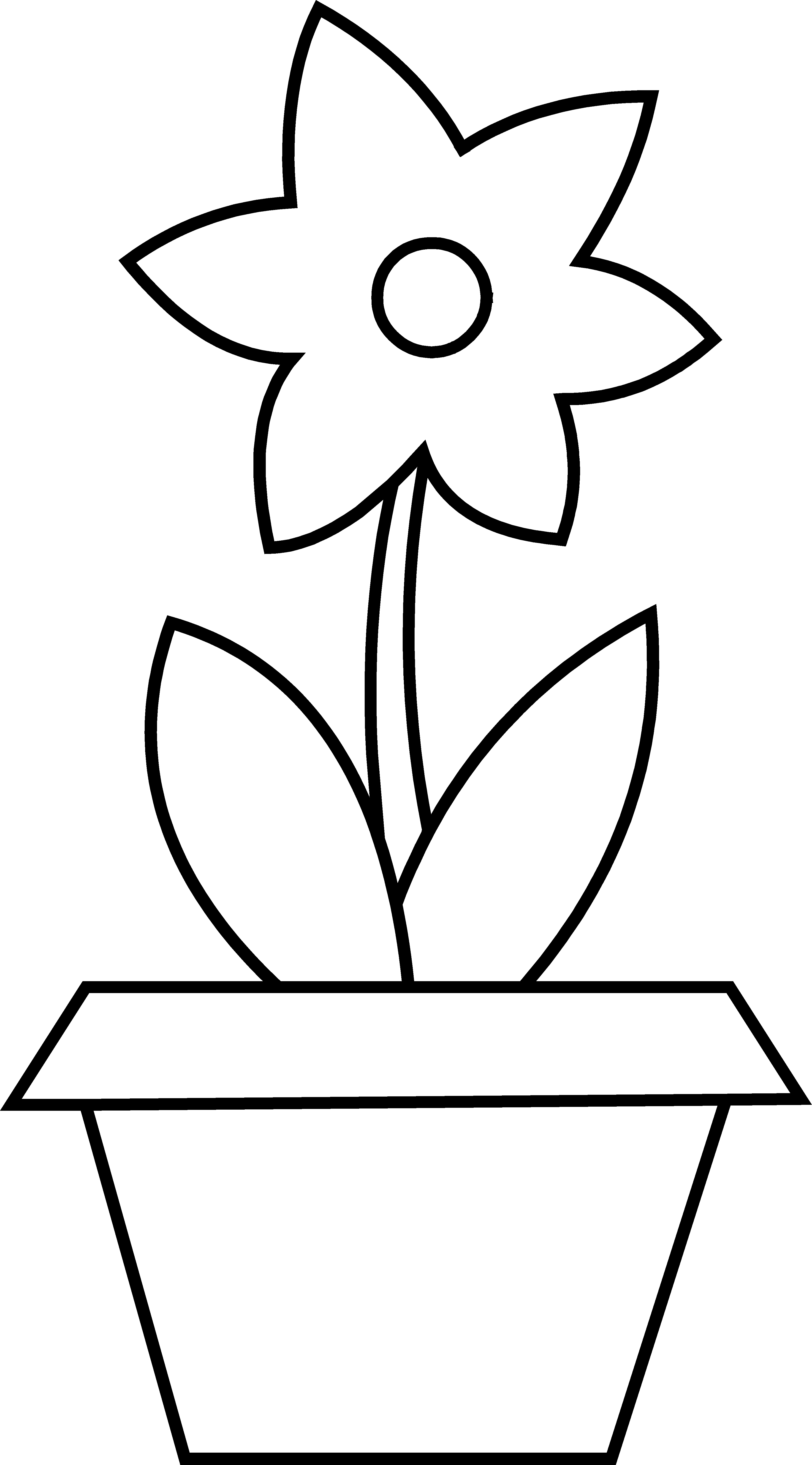 Featured image of post Flower Pot Design Black And White / Perfect for adding natural greenery and a color.