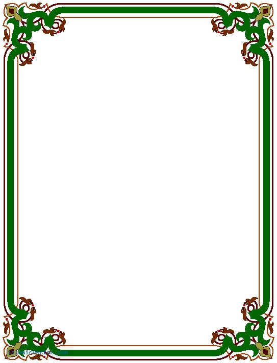 Simple Page Border Designs - Clipart library