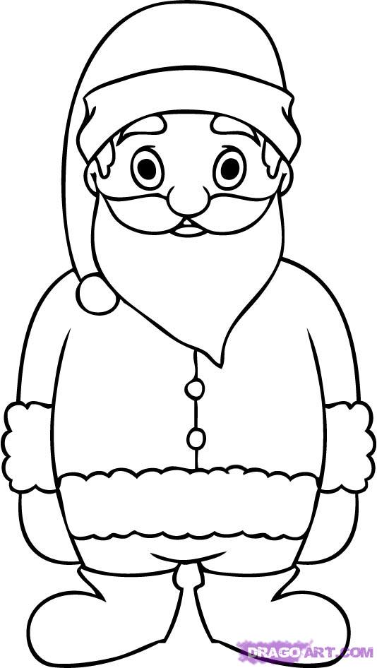 Featured image of post Christmas Images To Draw Santa - Wilderness reindeer christmas santa 100% cotton flour sack dish towel tea towel.