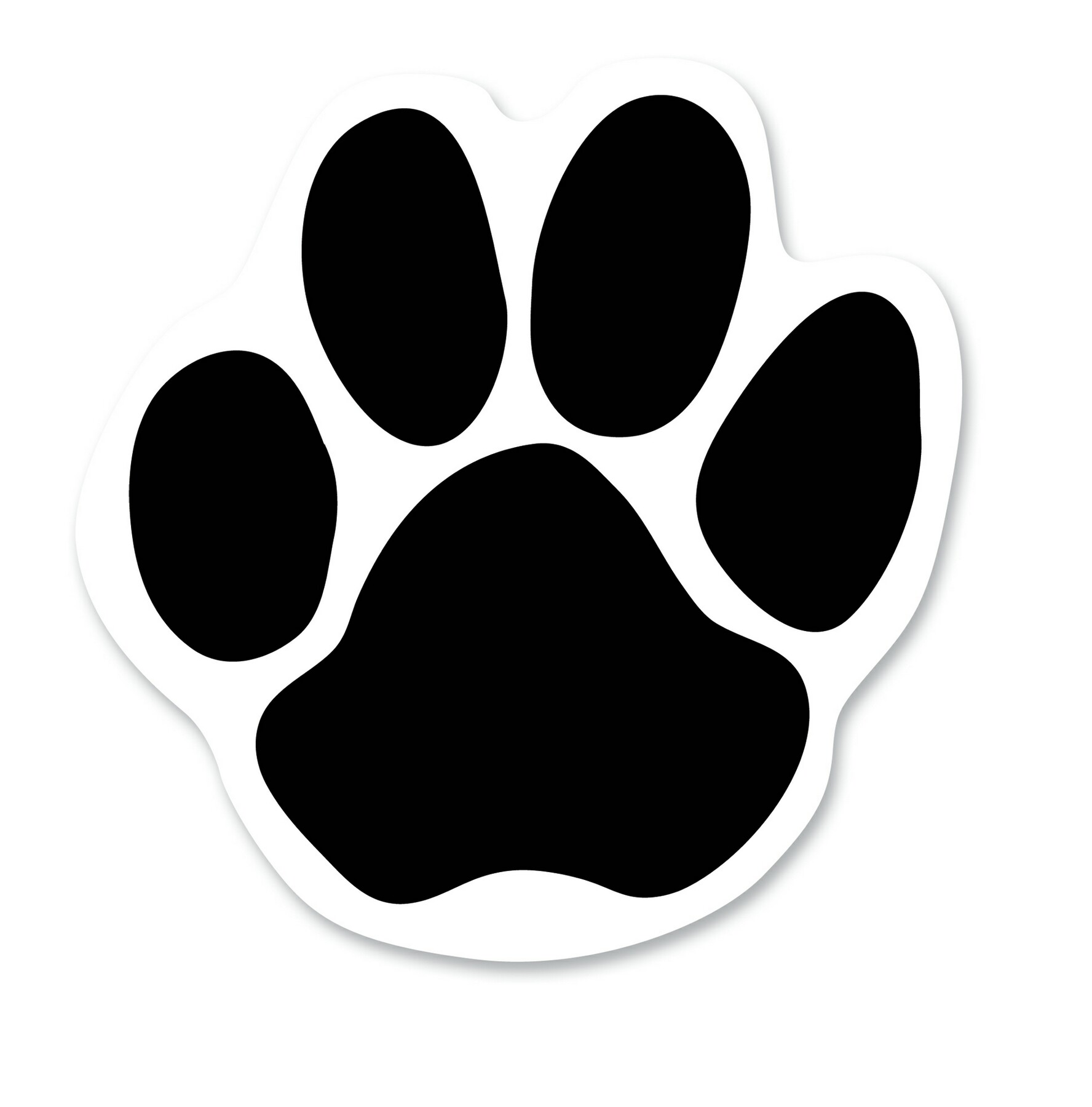 Free Dog Paw Print Outline Download Free Dog Paw Print Outline png