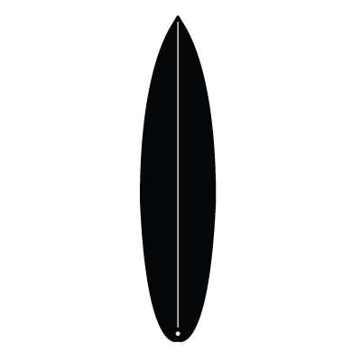 Surfboard Silhouette Vector images