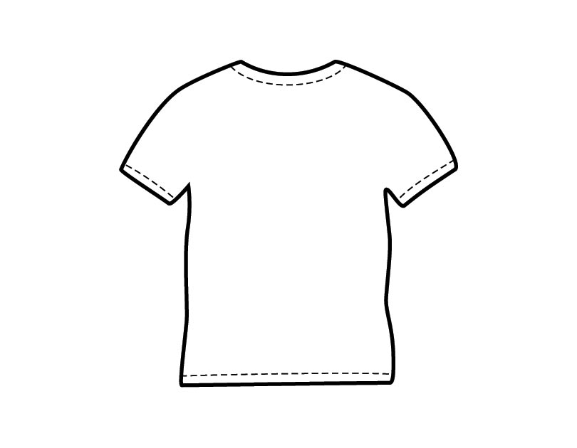 T Shirt Printable Template