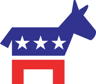 Presidents magnets and rulers, Washington magnets, Democrat Donkey 