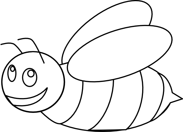 bumble bee coloring pages for kids : Printable Coloring Sheet 
