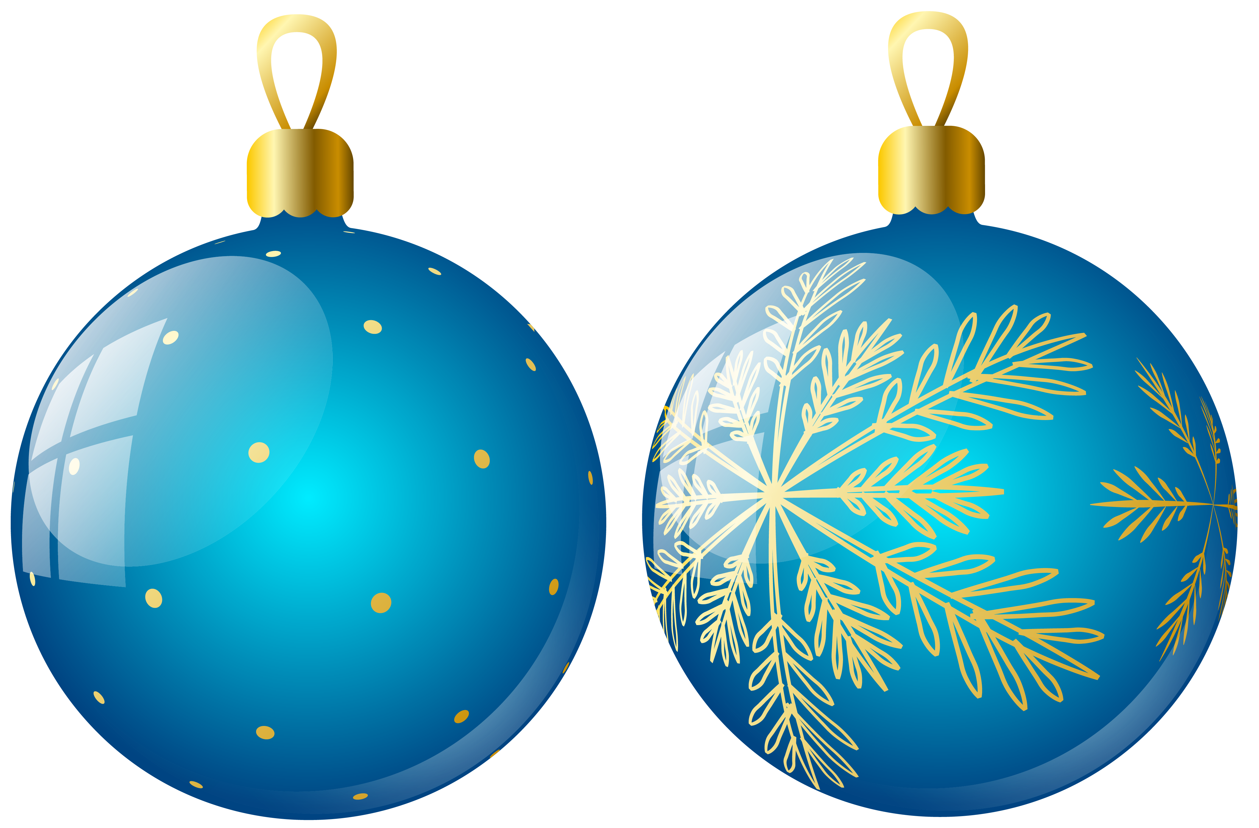 Free Blue Christmas Ornaments Png, Download Free Blue Christmas