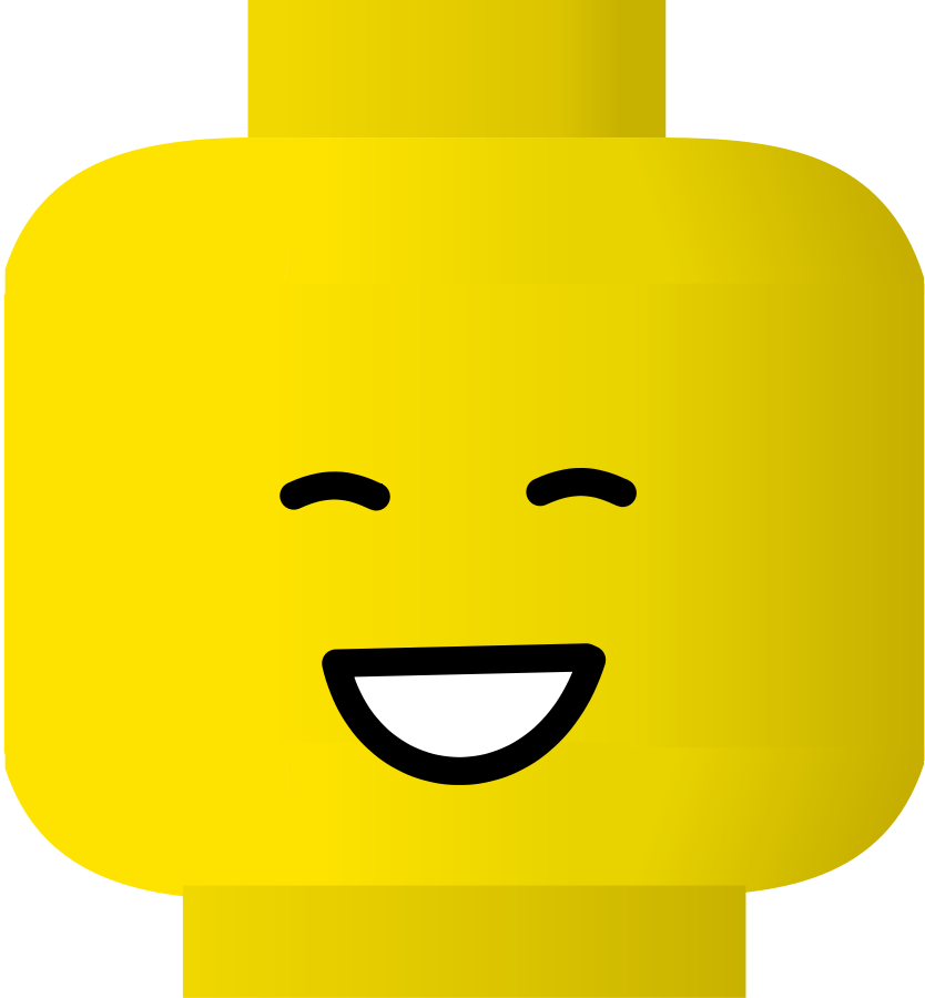 LEGO smiley laugh Clipart, vector clip art online, royalty free 