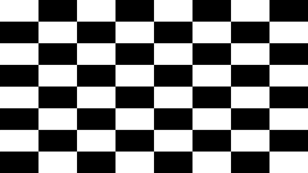 Black and White Checkerboard Nail Art Design - wide 1