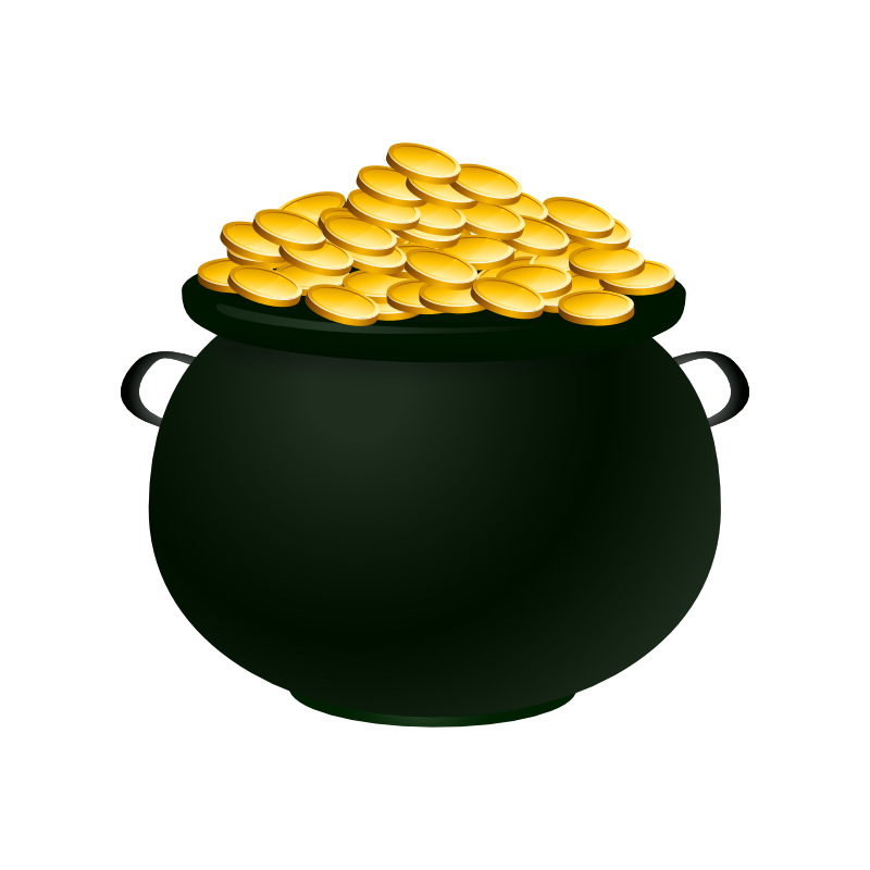 Clipart - Pot of Gold