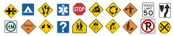 Quia - Traffic  Road Sign Test - part 1
