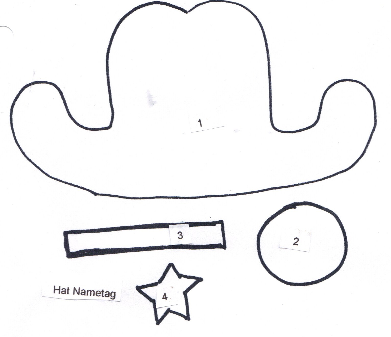 cowboy craft hats