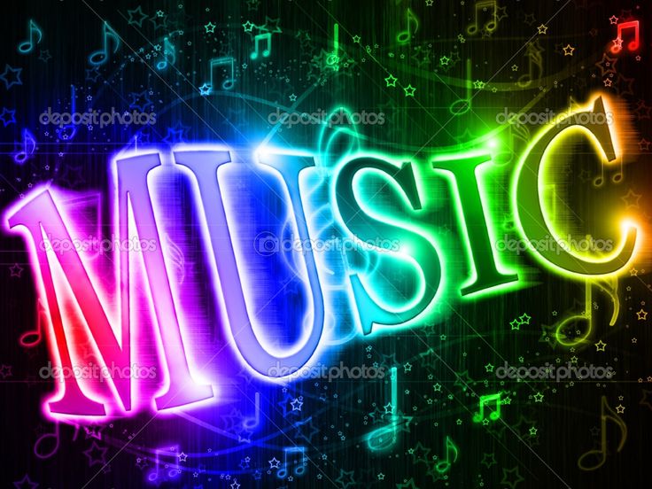 colorful music neon sign #muisc #neon #neonsigns clipart free