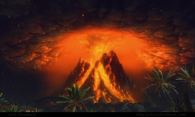 volcano clipart gif - photo #50