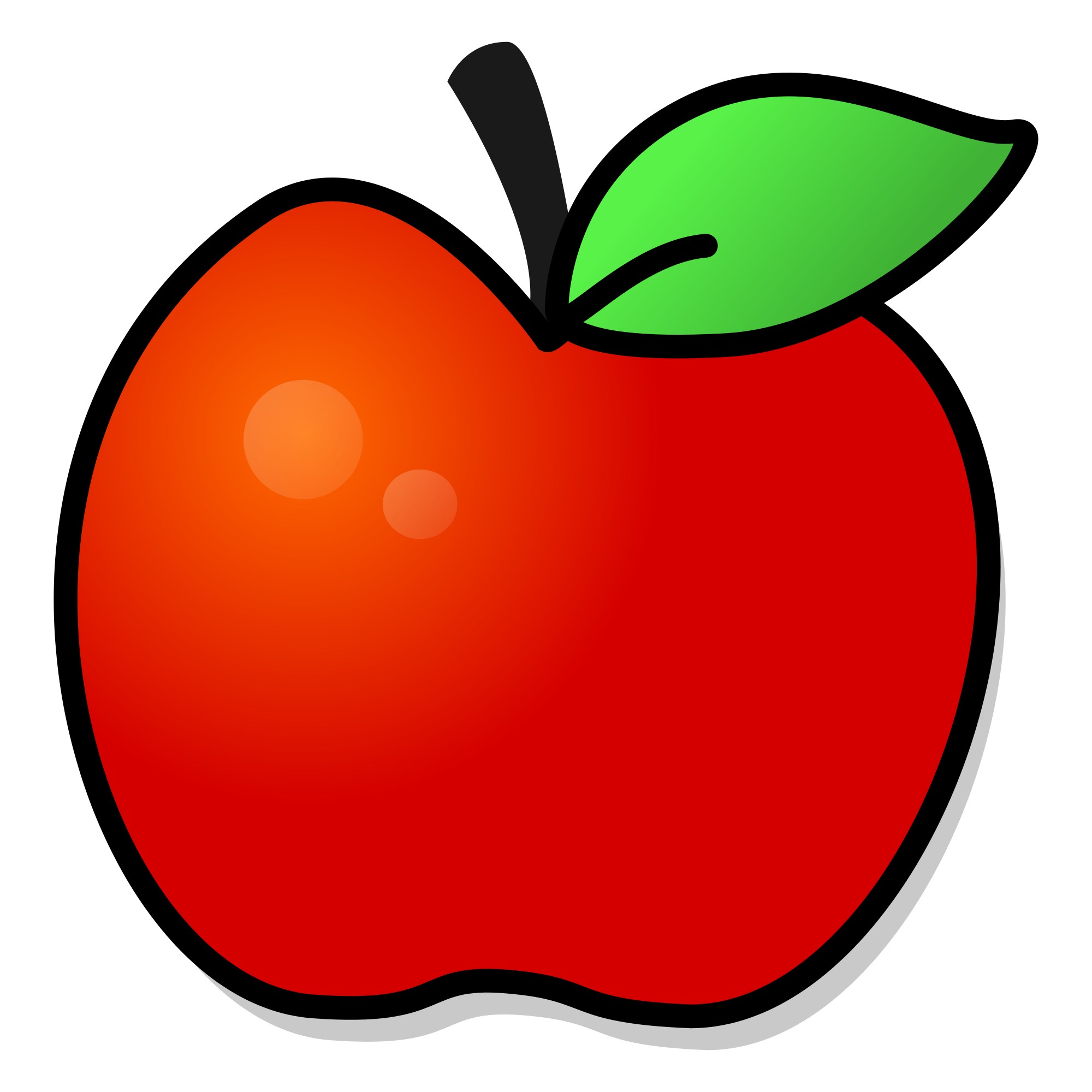 apple leaf clip art - photo #34