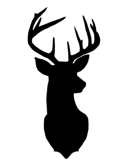 deer-head-silhouette-sm-e1386218421444 (450�583) | create 