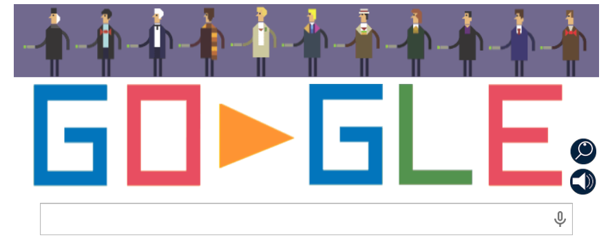 Google Doodle 50th Anniversary of Doctor Who Animated Game 