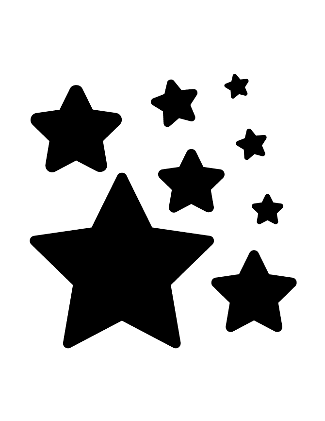 Star Silhouette 999 | H  M Coloring Pages