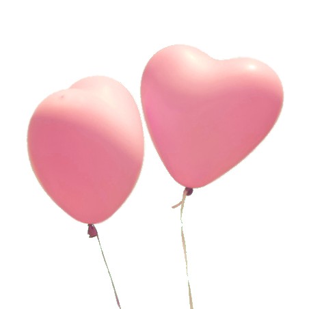 Candy Pink Love Heart Party Balloons : Balloons  Party 