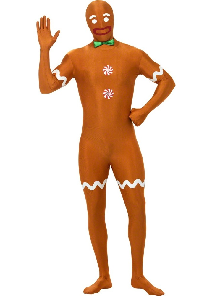 Gingerbread Man Second Skin Costume 33345 just �26.99 from Party 