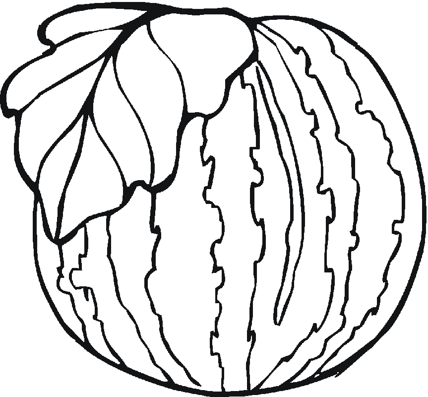 watermelon pictures Colouring Pages (page 2)
