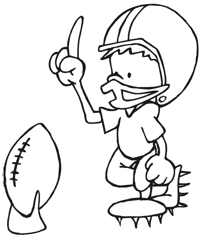 Football Player Standing Holding Helmet | Clipart library - Free 