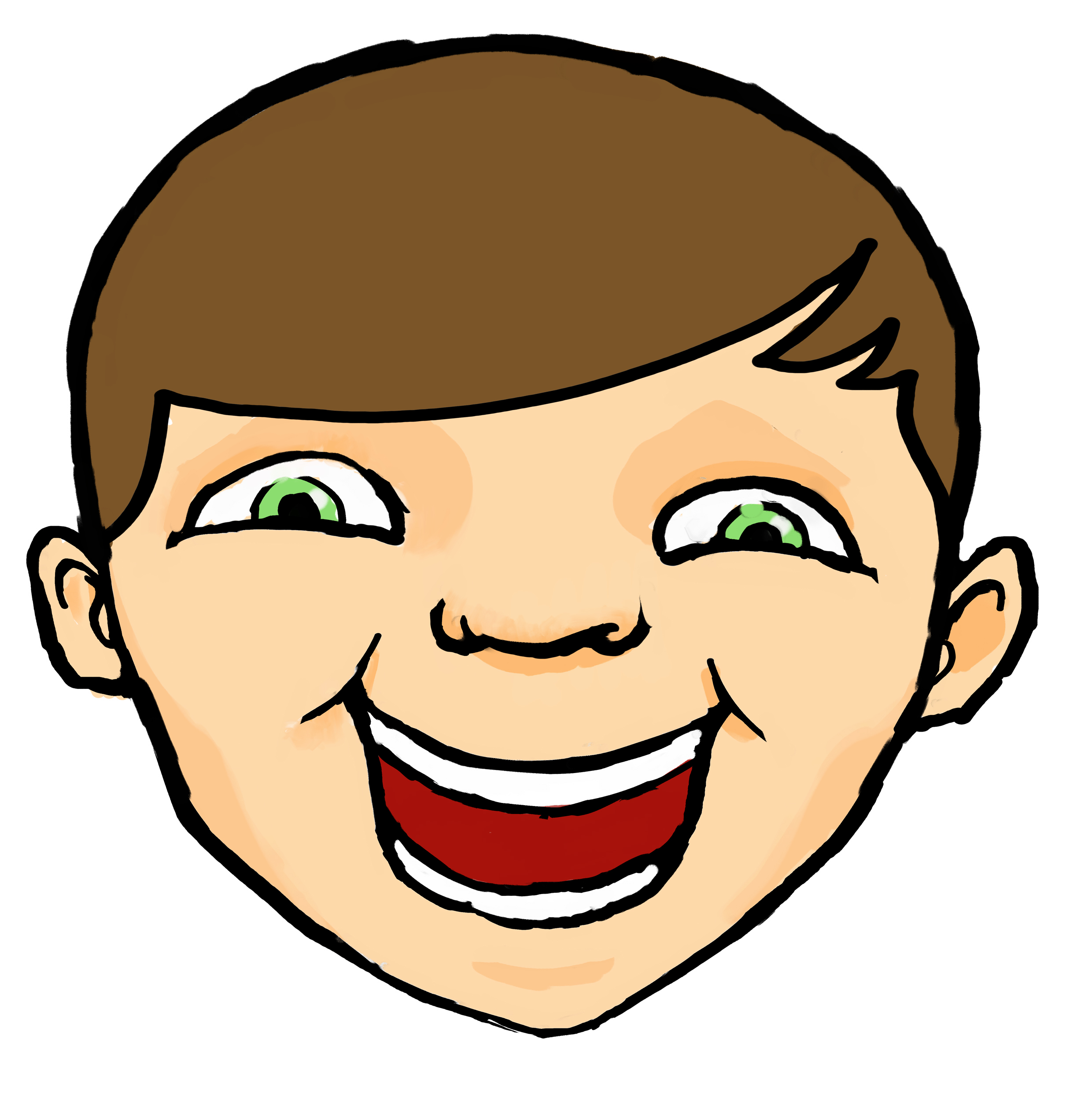 Laughing Face Clip Art - Clipart library
