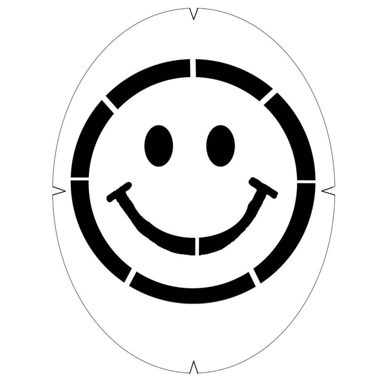 Tourna Smiley Face Stencil | Tennis Accessories