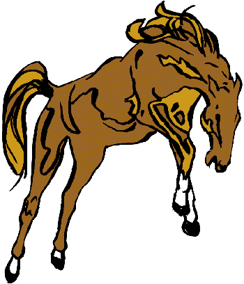Horse Cartoon Clip Art 