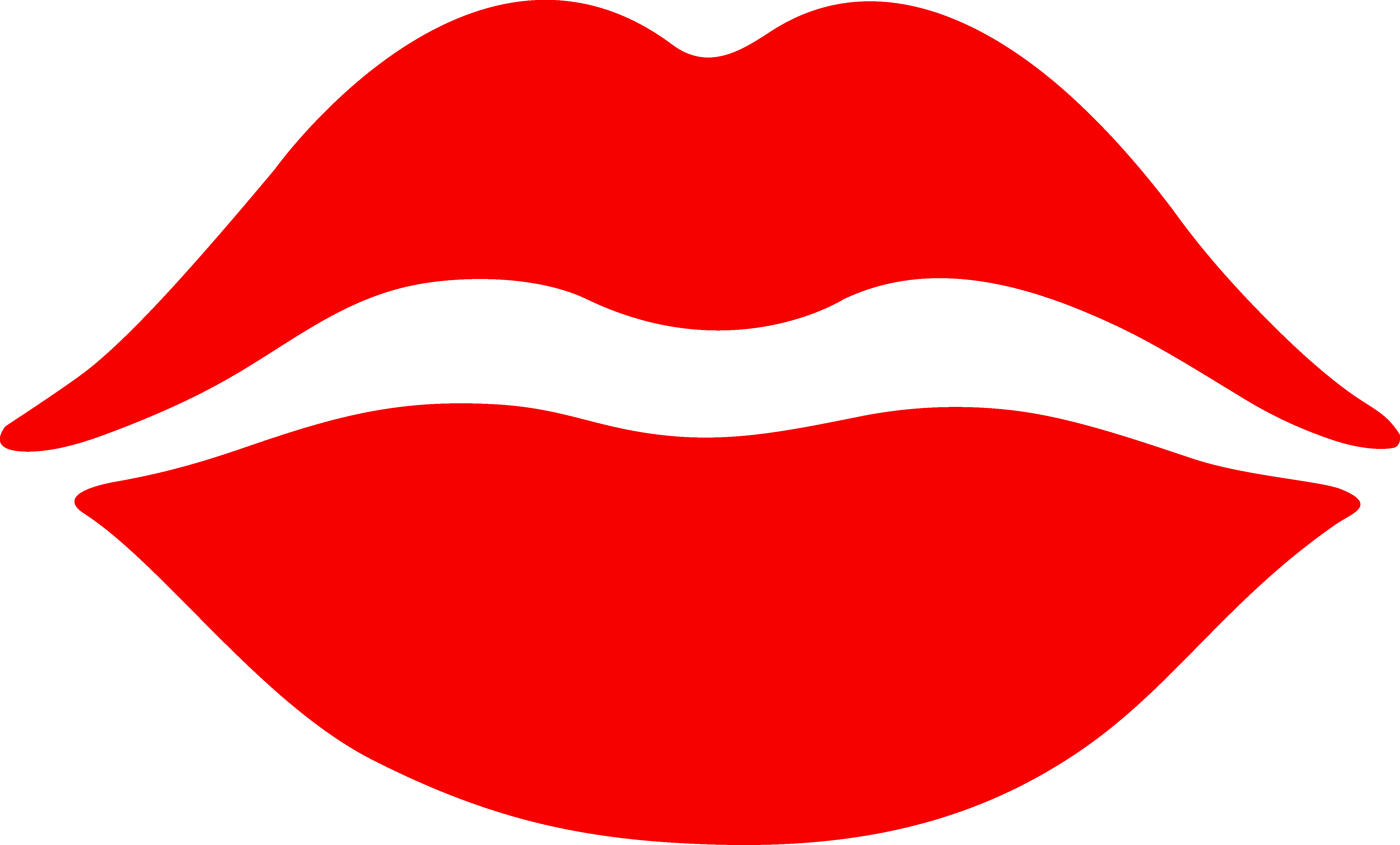 free kiss prints clipart