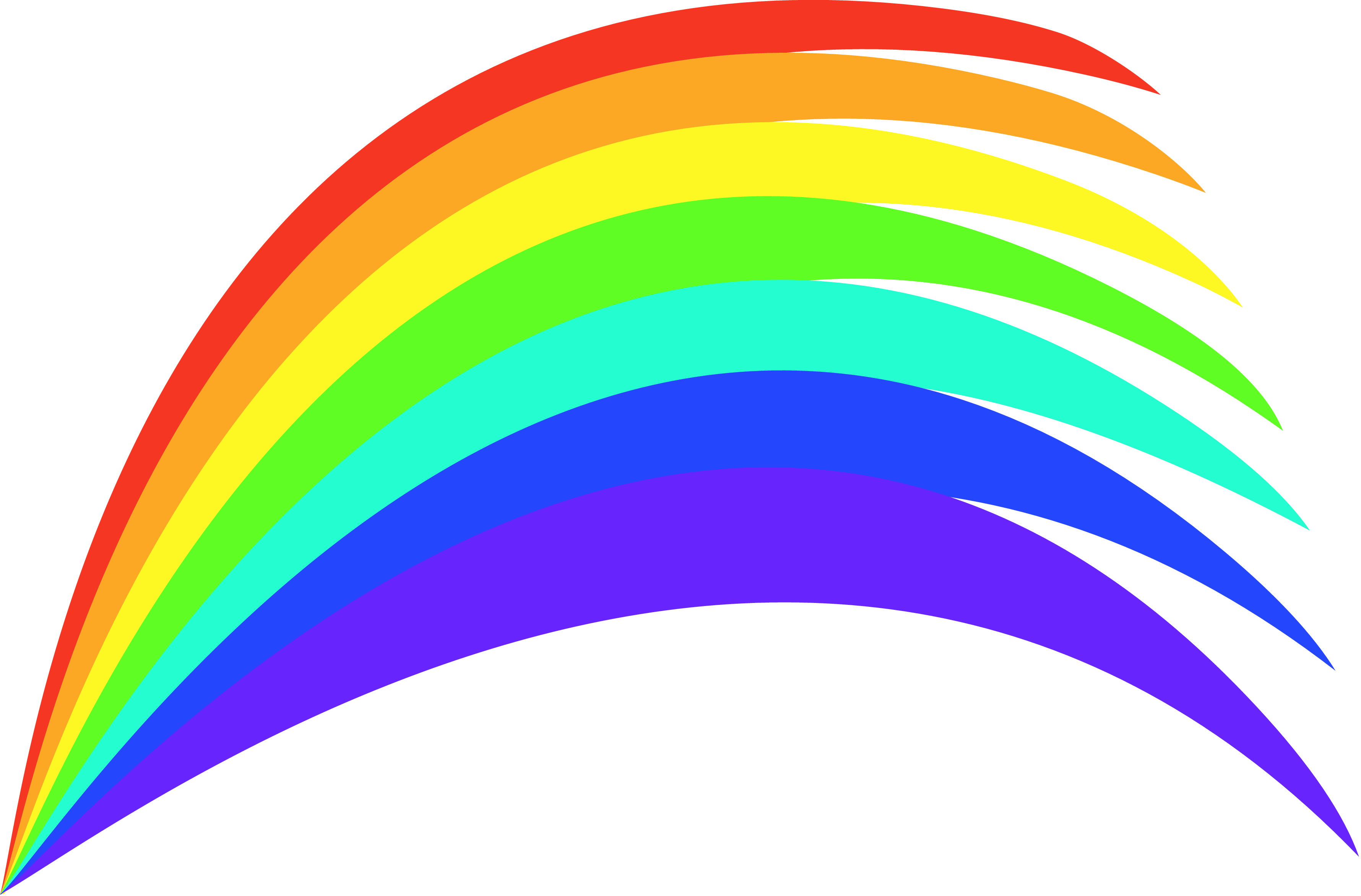 Cartoon Rainbow - Clipart library